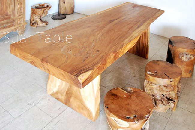 アジアン家具KAJA古木のテーブル