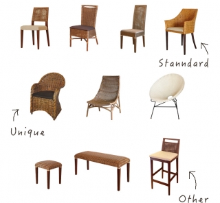 アジアン家具KAJAチェアシリーズ椅子