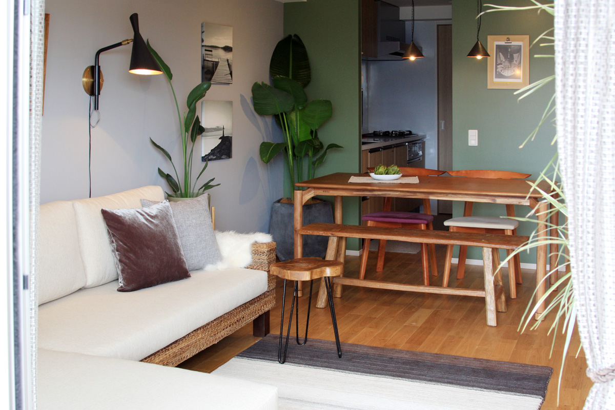 ライフスタイルに合わせた家具と照明のバランスコーディネート