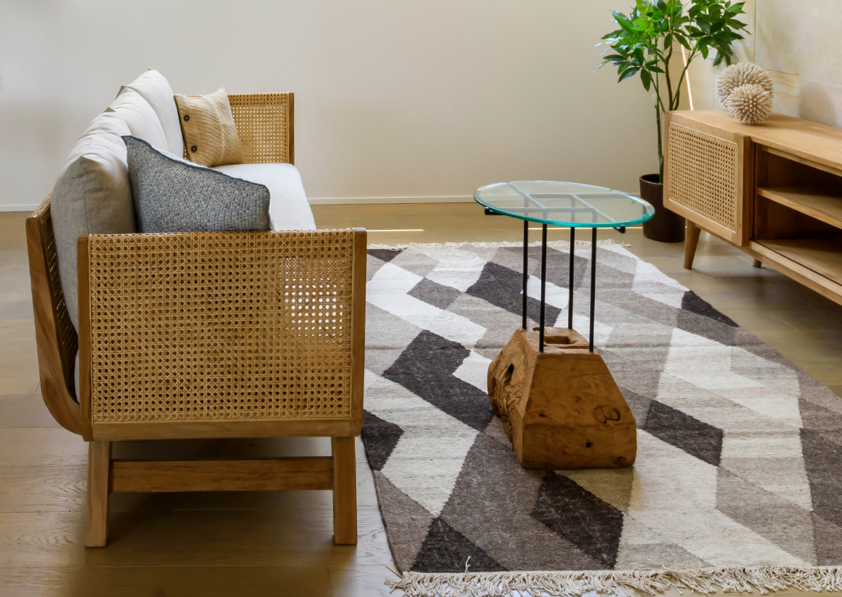 自然木風センターテーブル‐KAJA Resort Furniture購入品‐ KAJA