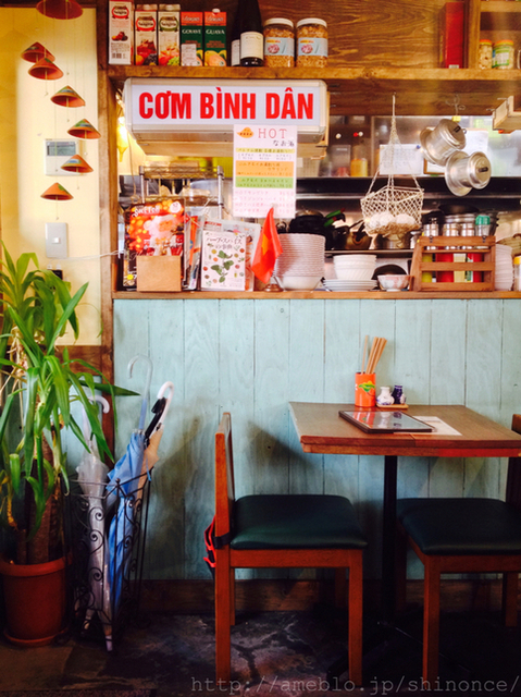ベトナム料理店の様子